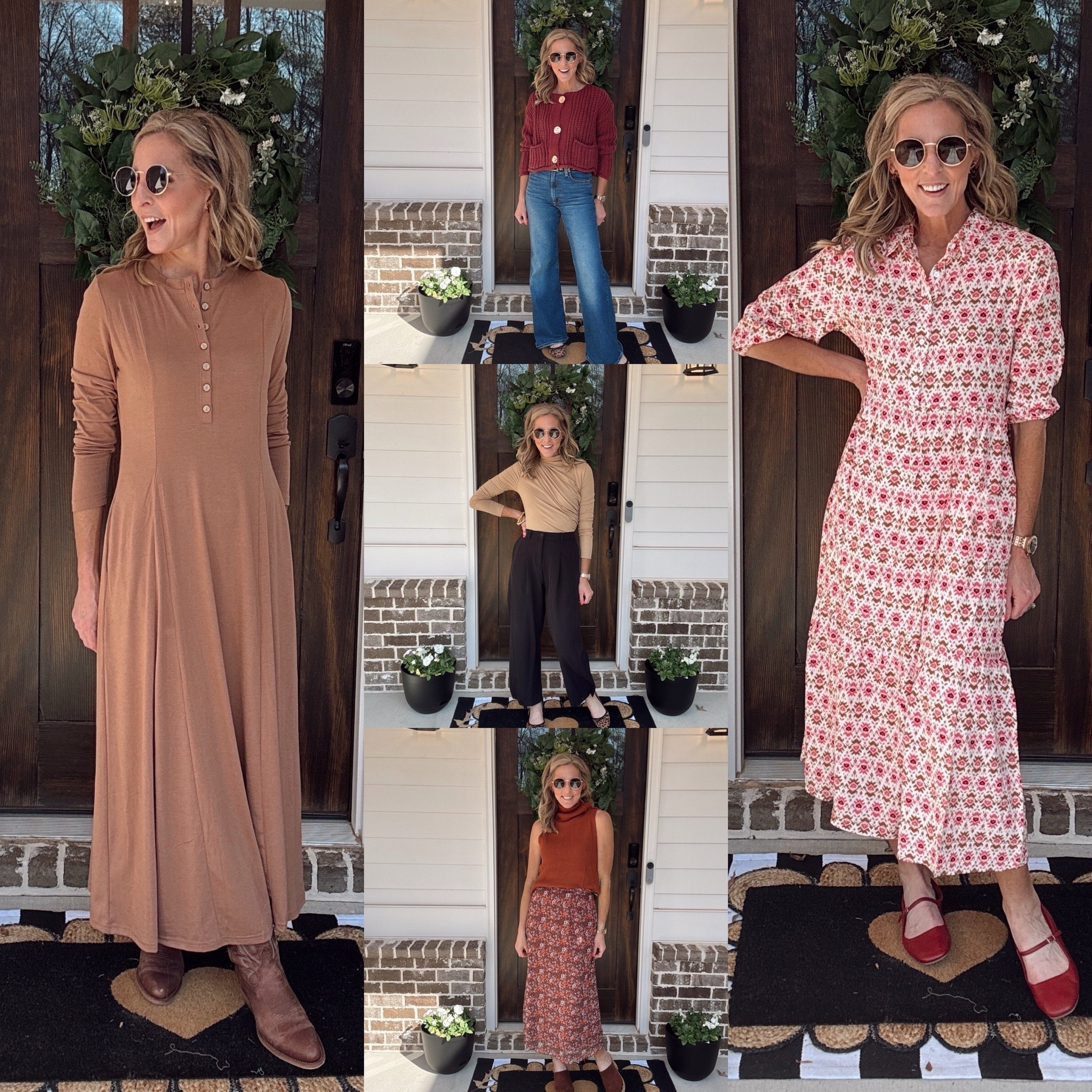 One week, five Amazon outfits—perfect for everything on your calendar! From chic dresses to comfy-cute jeans and a chunky sweater, these looks have you covered. Tap to shop and make getting dressed way easier! 🛍️✨ #AmazonFinds #EffortlessStyle

Jeans size 25 Sweater size small 
Dresses // size small 
Skirt // Top - size small 
Top // black pants - size small 

#LTKOver40 #LTKFindsUnder100 #LTKFindsUnder50