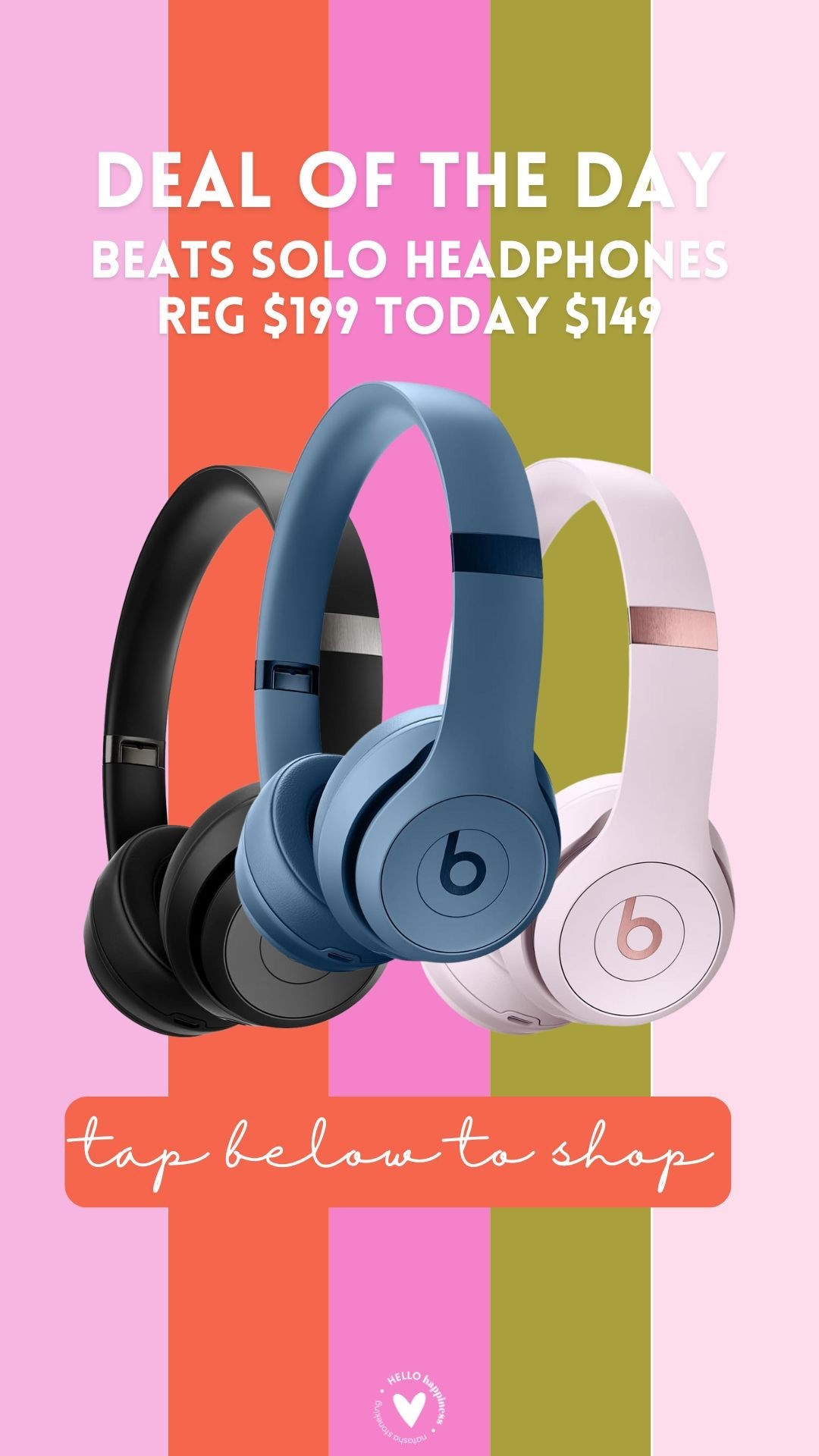 deal of the day | Beats Solo headphones &149 today … 

#LTKSaleAlert
