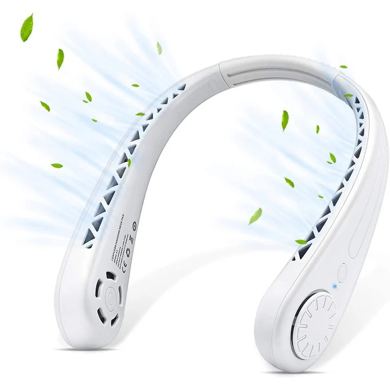 Portable Neck Fan With A Popular Headphone Design, Battery-Powered | Bed Bath & Beyond