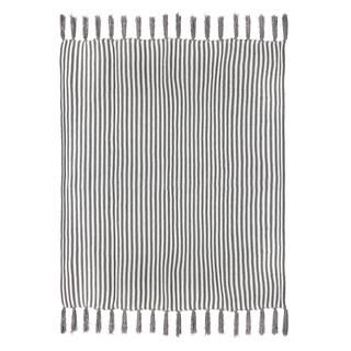 Gray & White Stripe Throw by Ashland® | Michaels | Michaels Stores