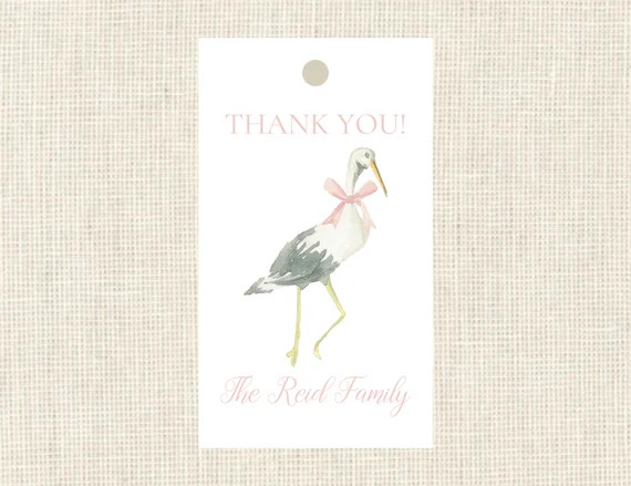 Hospital baby Thank you tags / Welcoming baby | Etsy | Etsy (US)