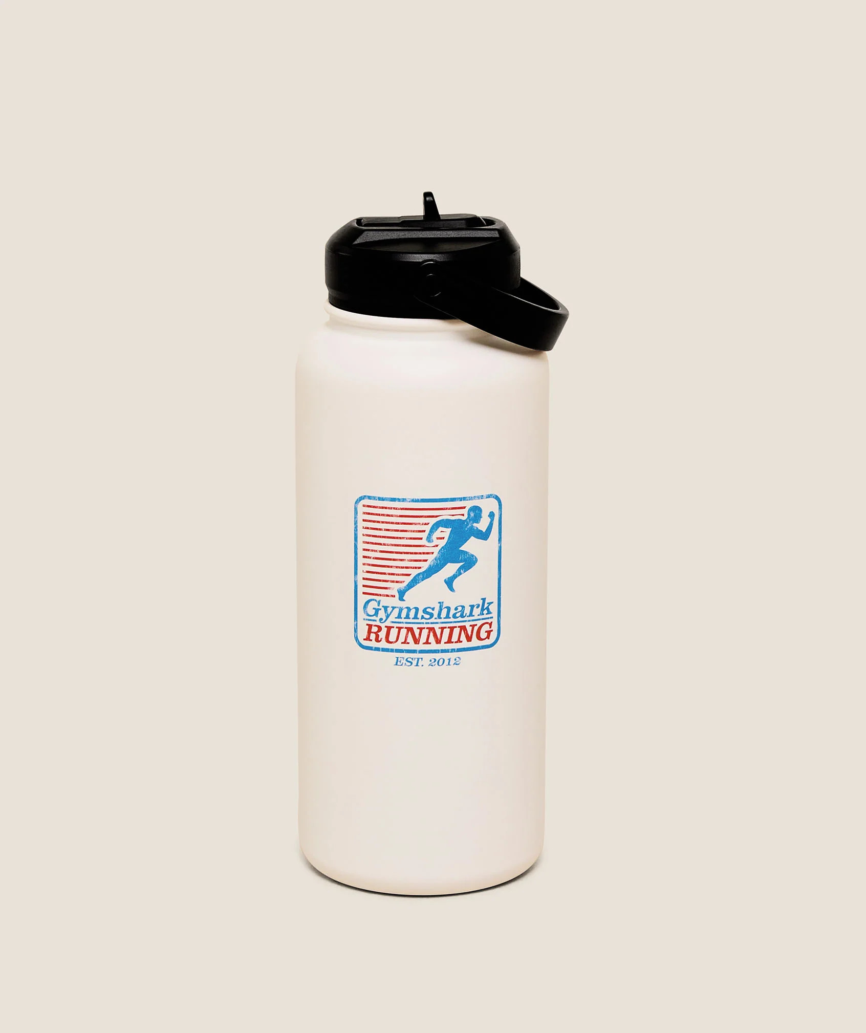 Run Club Graphic Metal 1L w Straw Bottle | Gymshark UK