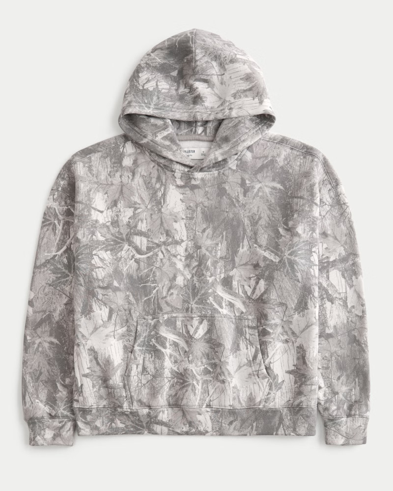 Men's Boxy Camo Hoodie from Hollister | Hollister (US)