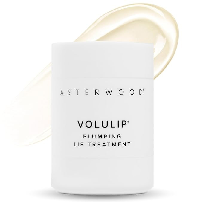 Asterwood Lip Treatment & Balm - with Volulip, Hyaluronic Acid, & Matrixyl 3000 - Hydrating, Plum... | Amazon (US)