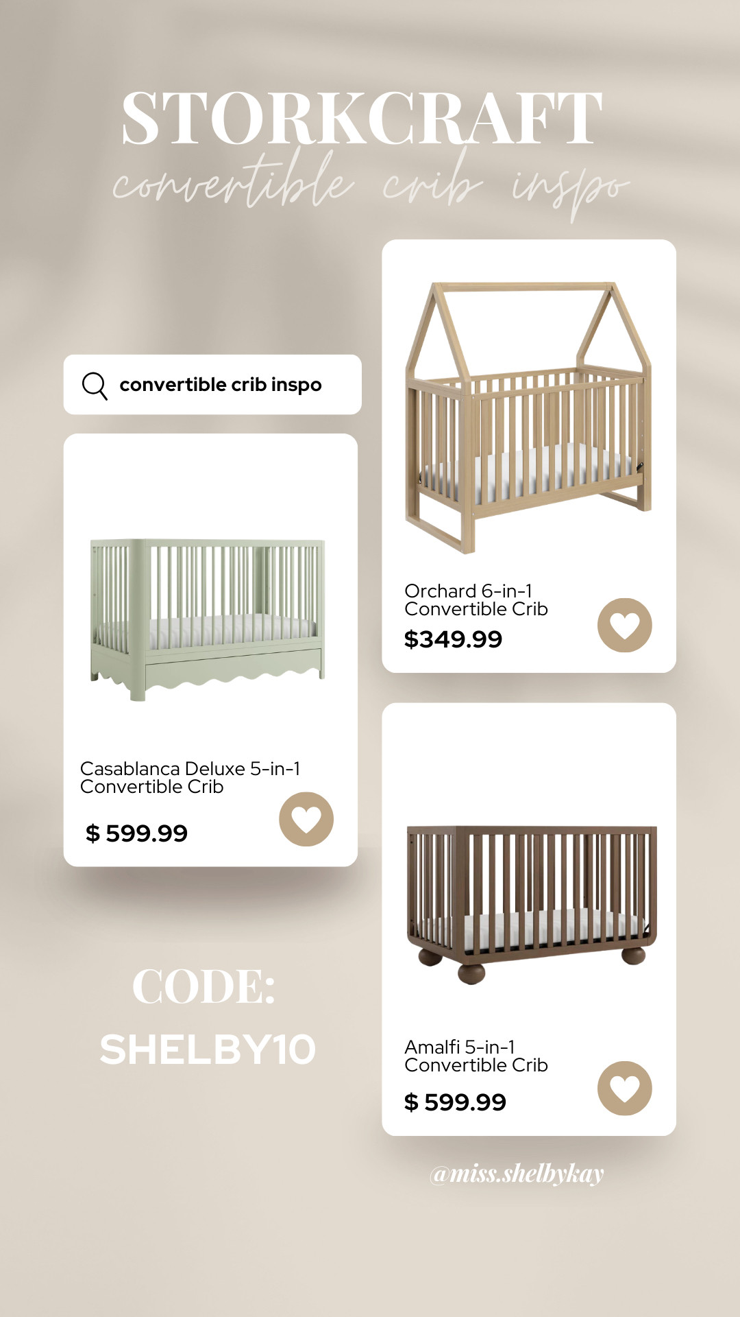 Collecting nursery inspo and am LOVING these convertible cribs from Storkcraft!

Use code Shelby10 for $$$ off! 

 #LTKmomlife #LTKBaby #LTKBump
