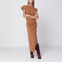 Isabel Marant Camel Coloured Nadela Cotton Dress | Balardi (US & Canada)