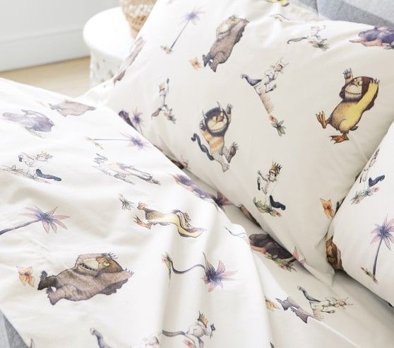 Where The Wild Things Are Organic Sheet Set & Pillowcases | Pottery Barn Kids