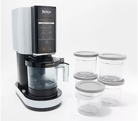 Ninja CREAMi 7-in-1 Frozen Treat Maker w/ Extra Pints - QVC.com | QVC