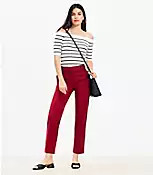 Riviera Slim Pants in Doubleweave | LOFT