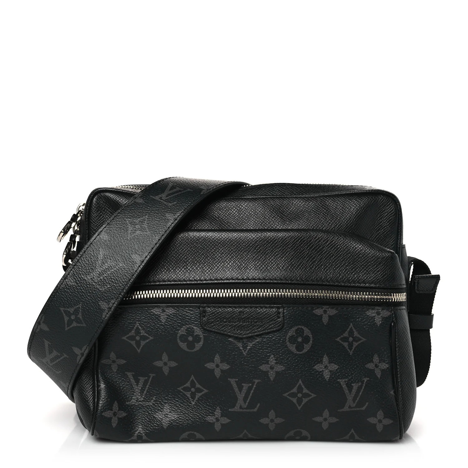 LOUIS VUITTON Taiga Monogram Eclipse Outdoor Messenger Black | FASHIONPHILE | FASHIONPHILE (US)