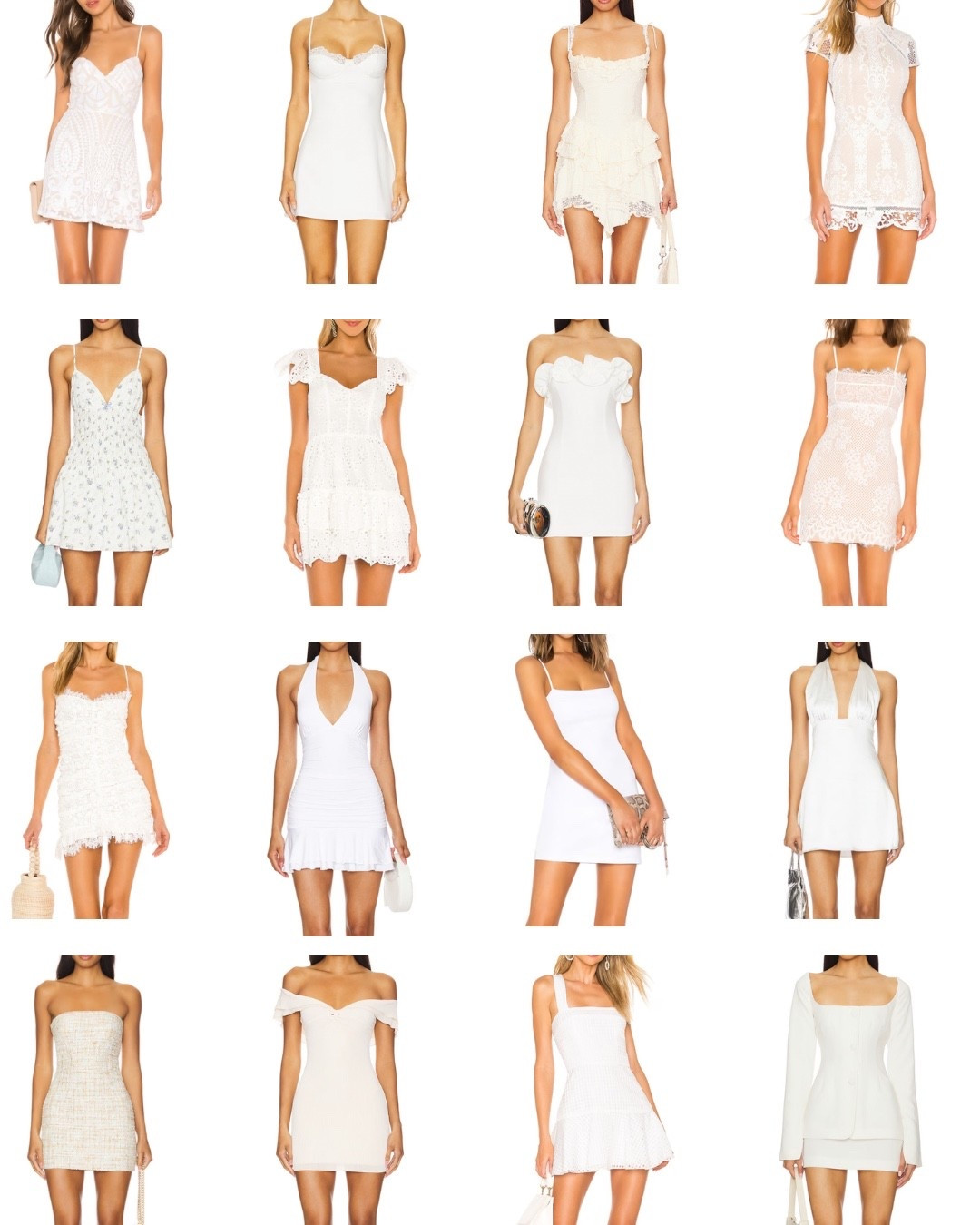 White dress, cream dress, ivory dress, white dresses

#LTKU