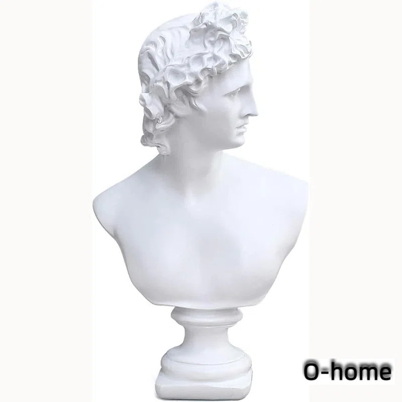 Roald Greek Pythian Apollo Bust | Wayfair Professional