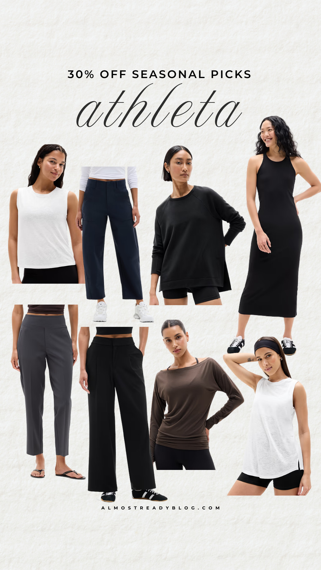 Athleta 30% off seasonal picks.

Athleta sale, Athleta outfits, Athleta pants, Athleta dress, athleisure style, early fall style, transitional outfit, casual fall outfit, travel outfit, everyday athleisure

#LTKActive #LTKSaleAlert