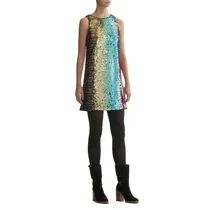 Scoop Sleeveless Sequin Dress Women's | Walmart (US)