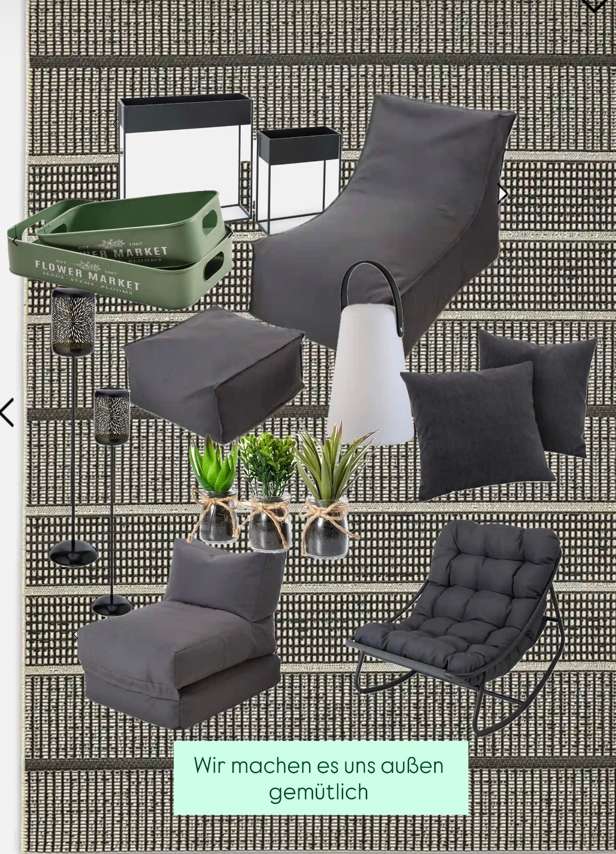 Jetzt kommt die Zeit, wo wir es uns draußen gemütlich machen wollen 
… und das finden wir bei @bonprix

#outdoor

#LTKspring #LTKdeutschland #LTKhome