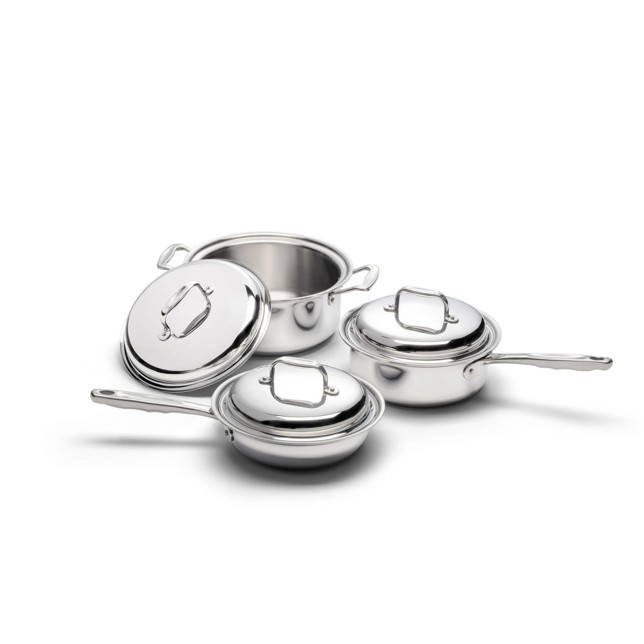 6 Piece Stainless Steel Cookware Set | 360 Cookware | 360 Cookware