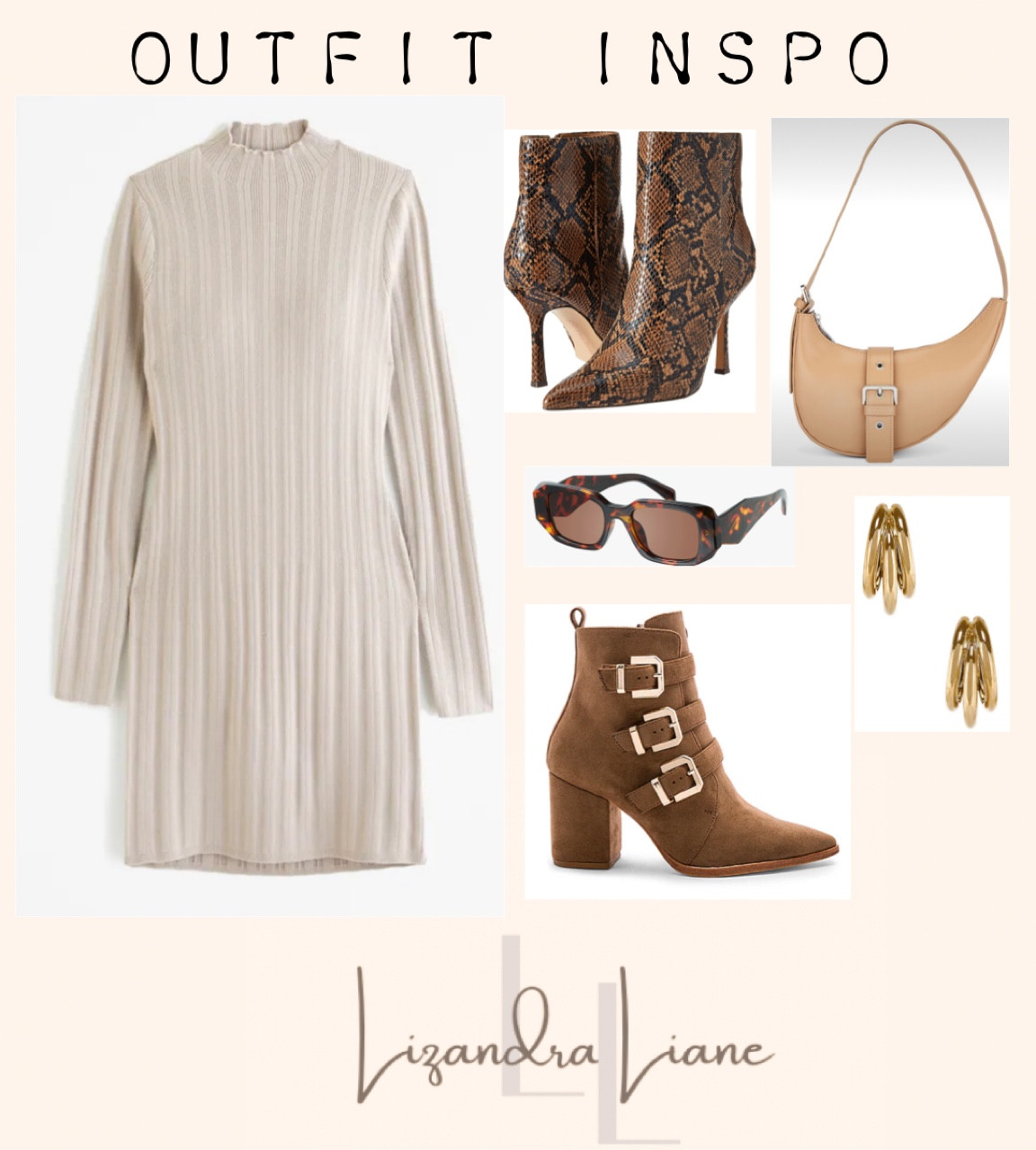 Outfit inspo, fall dress, fall outfits, boots, fall shoes 

#LTKstyletip #LTKfindsunder100 #LTKsalealert