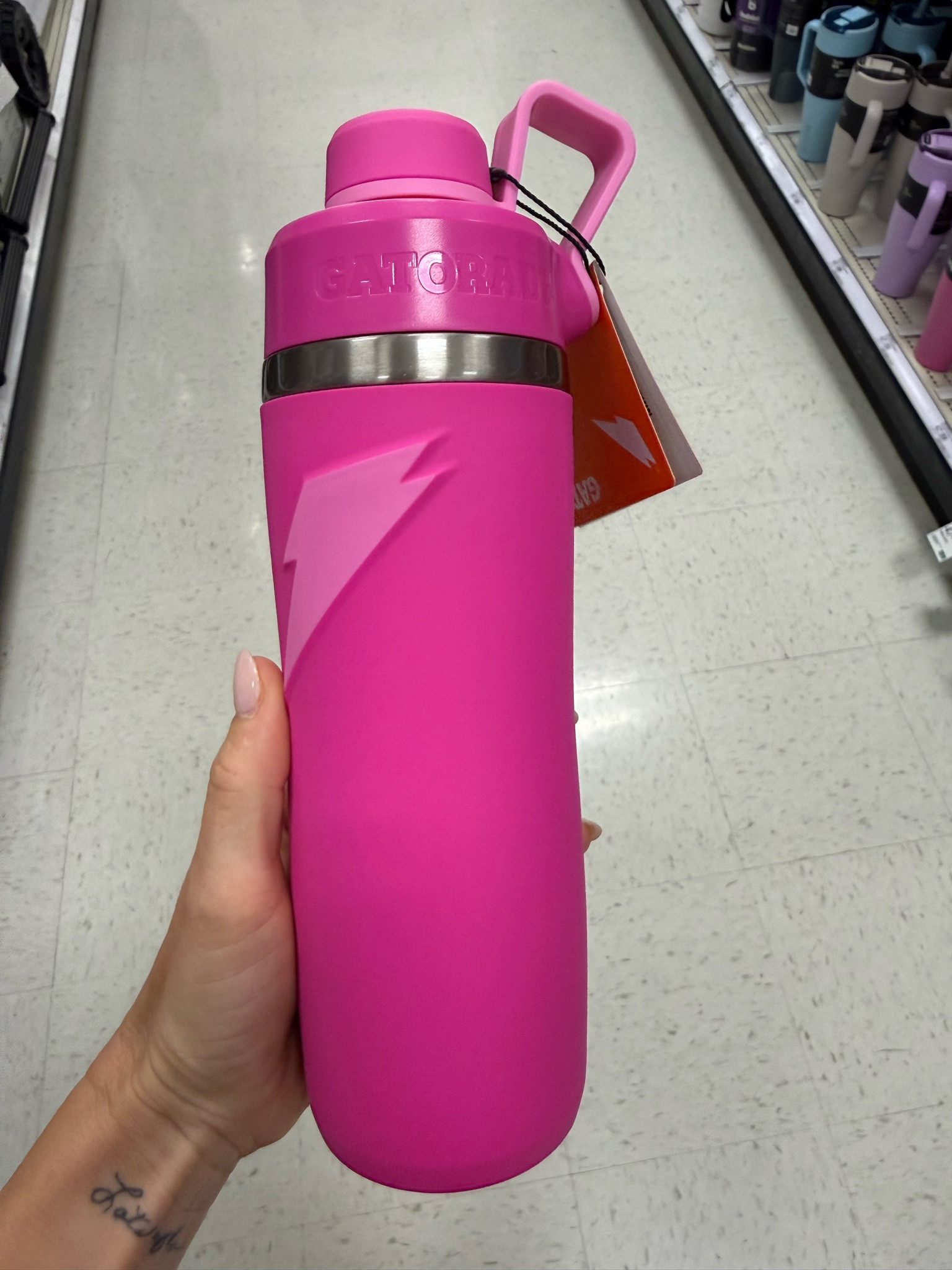 Haven’t seen this style of water bottles before! Perfect for sports! 
Target finds