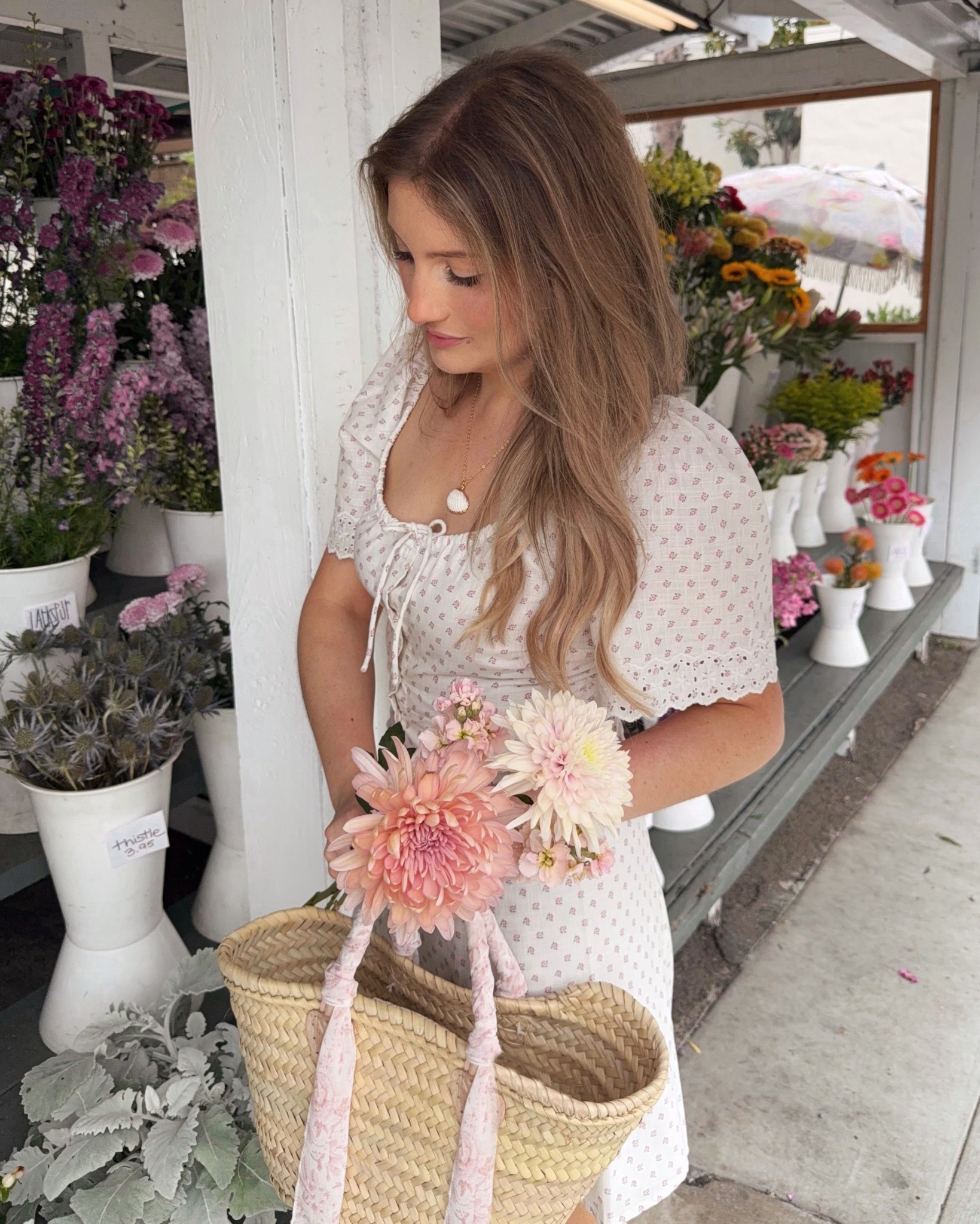 Summer flower arranging 💐🌸
Dress runs a tad tight on the waist-I’d size up if in between sizes 


#LTKStyleTip #LTKItBag #LTKFindsUnder100