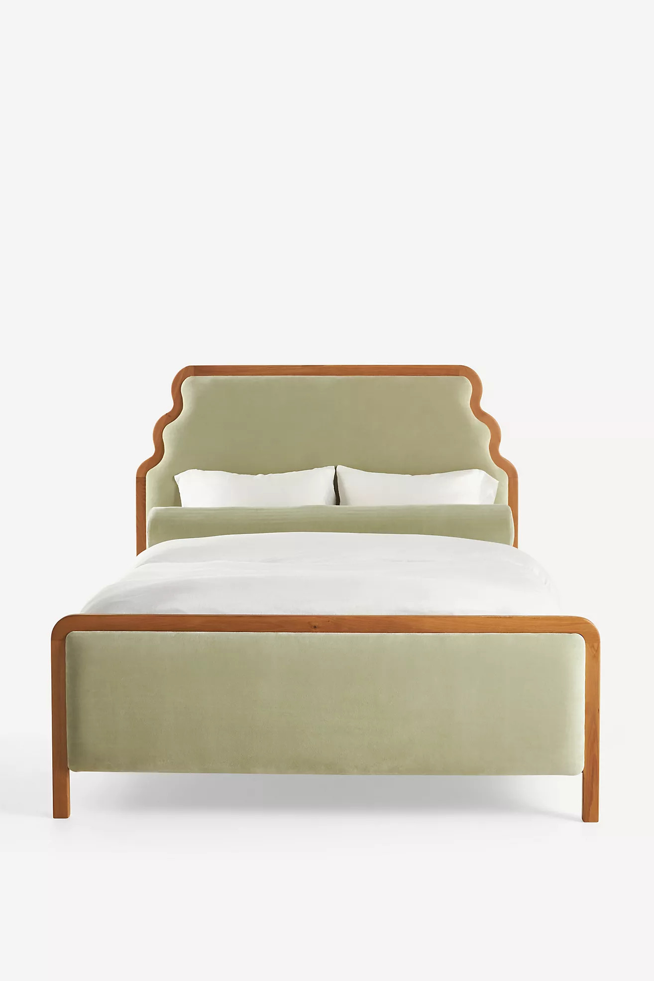 Pim Velvet Bed | Anthropologie (US)
