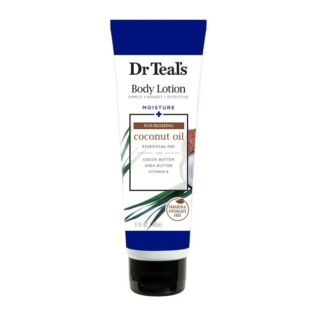 Dr Teal's Nourishing Coconut Oil Body Lotion, 3 Oz. | Walmart (US)
