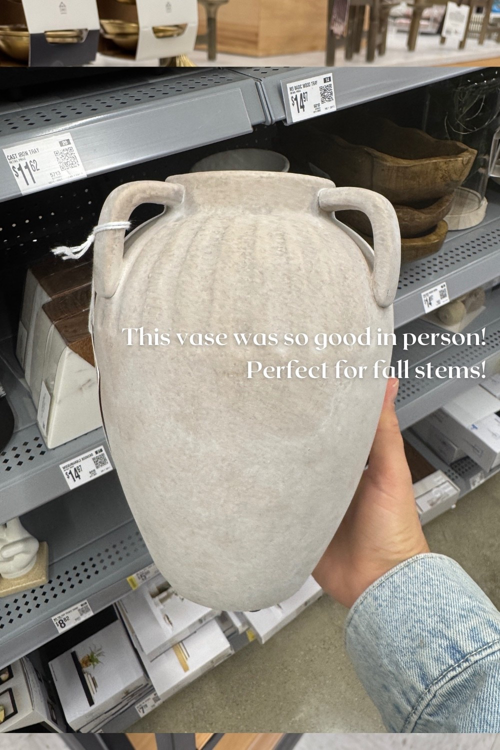 Better Homes & Gardens Three Handled Ceramic Vase, 10", Ivory

Follow my LTK @amazingfinders on the @shop.LTK app to view this post and get my exclusive app-only content!

#liketkit 
@shop.ltk
https://liketk.it/5lRYI

#LTKSaleAlert #LTKHome