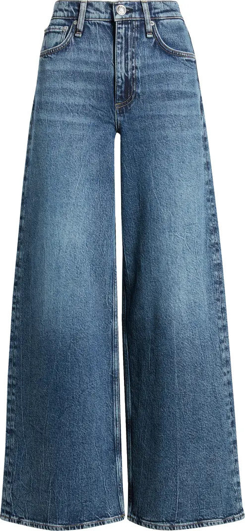 rag & bone Sofie High Waist Ankle Wide Leg Jeans | Nordstrom | Nordstrom
