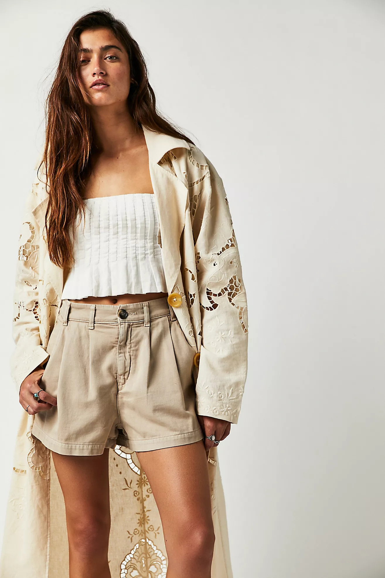 Billie Chino Shorts | Free People (Global - UK&FR Excluded)
