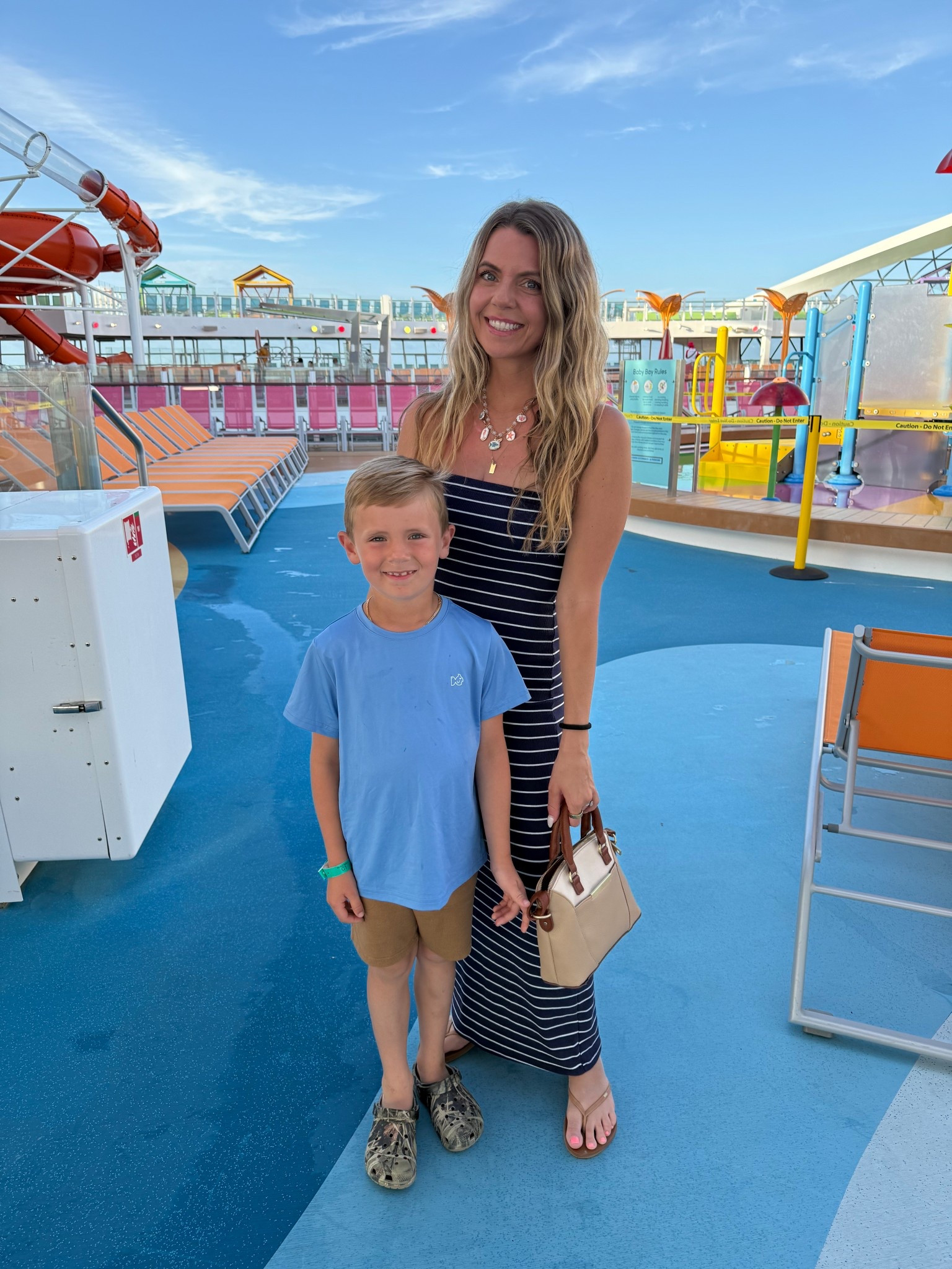 vacation dress was 10/10  