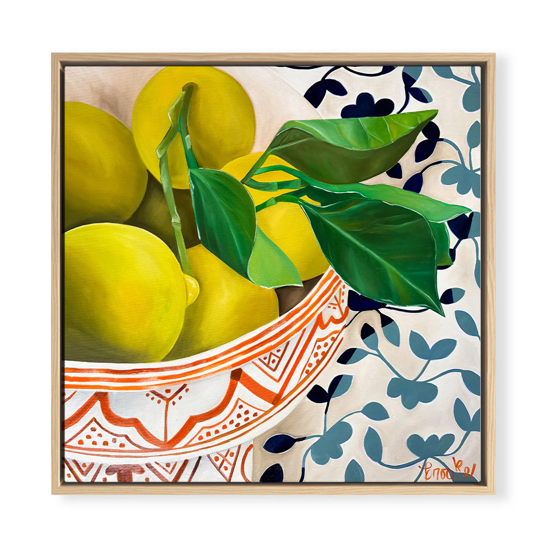 Lime All Yours by Brooke Lancaster Art Print | Urban Garden Prints