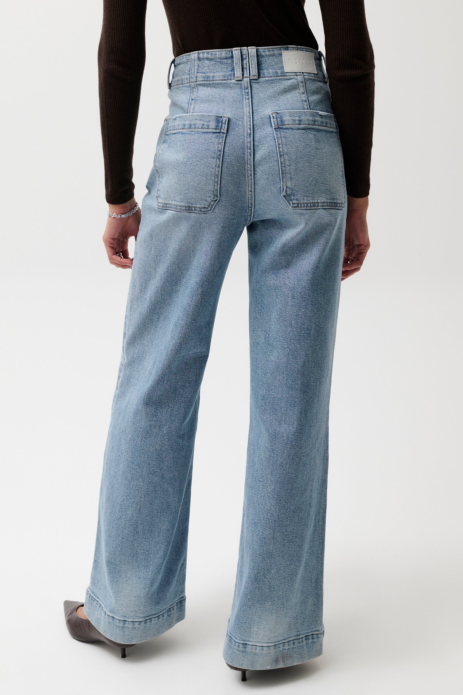 Lana High Rise Ultra Wide Leg Jean - Terrace | Pistola Denim