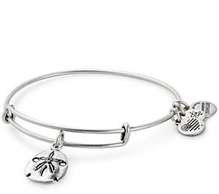 Alex and Ani Sand Dollar Charm Bangle | QVC
