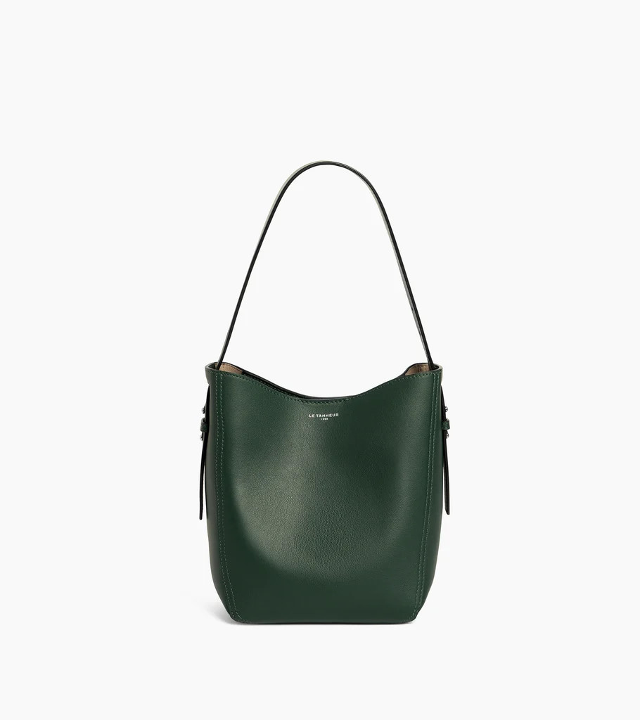Céleste small smooth leather hobo bag | Le Tanneur