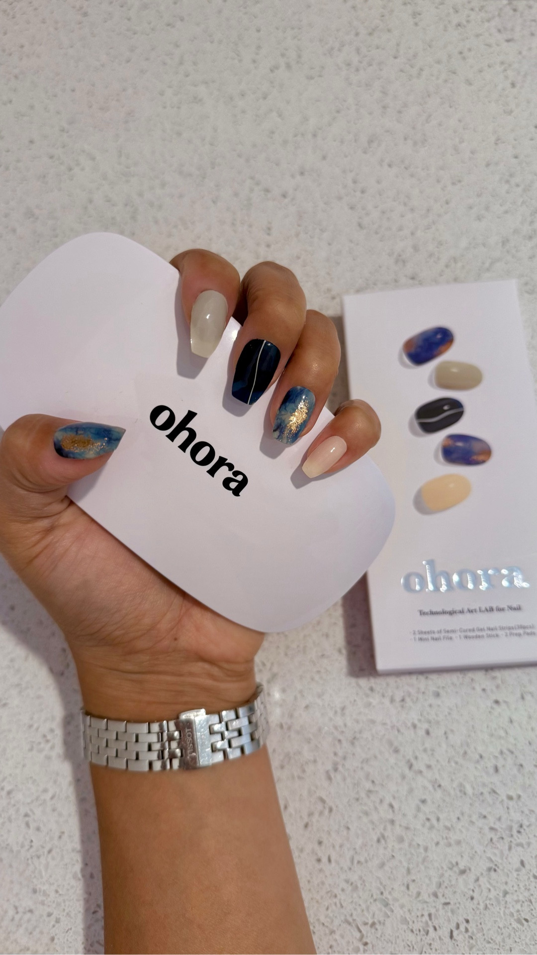 Wish this existed YEARS ago! 🙌 I remember painting my nails before bed, only to wake up with comforter imprints 😩. Then came gel polish → curing at home → $50+ salon visits 💸.

Now I found Ohora nails 💅 made with real gel, lasts 2–3 weeks, doesn’t damage, AND it’s 1/3 of the price! The mini gel lamp is adorable & portable, plus I can customize the nails to the exact shape I want. They honestly feel like my real nails ✨ Look how simple the process is! This can be done under 30 minutes! 

💖 Use my code NAILEDIT to save 10%! 

gel manicure at home, real gel nail strips, DIY gel nails, affordable manicure, nail salon alternative, easy at-home manicure, long lasting gel nails, non damaging nails, portable gel lamp, customizable nail shape, natural looking gel nails, budget friendly nails, cute nail designs at home, @express, #dresstoimpress

🎶: Doja Beat – Majorzin dos Beats

#LTKFindsUnder50 #LTKBeauty #LTKSaleAlert