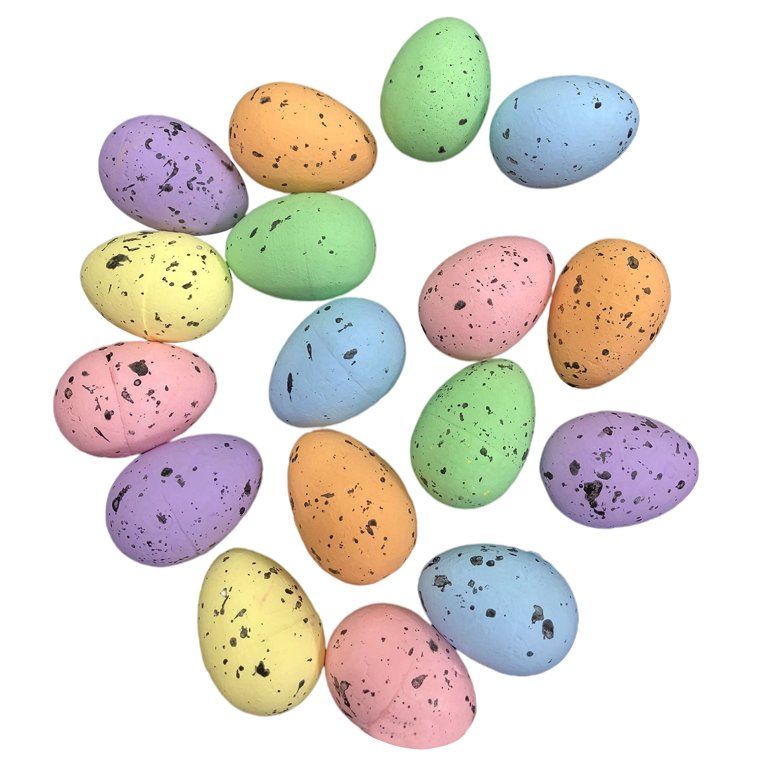 Easter Eggs Foam - Easter Egg Colorful Foam for Egg Simulation, Handmade Eggs Foam Great for DIY ... | Walmart (US)