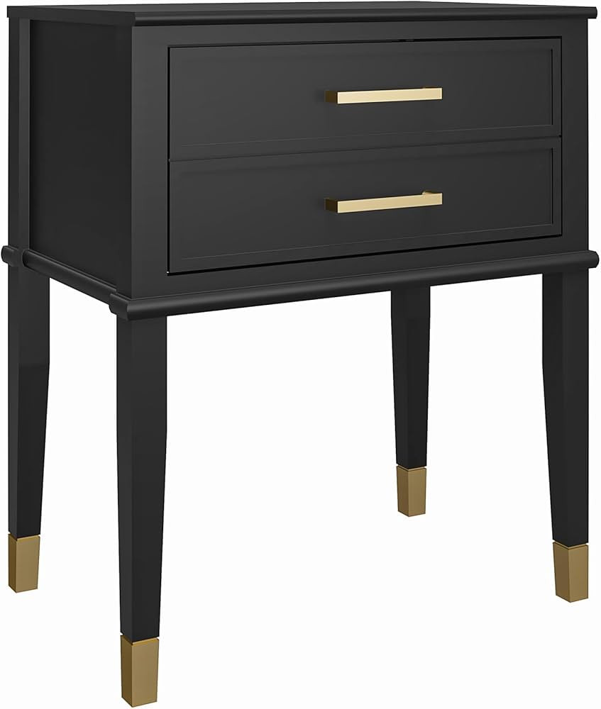 CosmoLiving by Cosmopolitan Westerleigh End Table, Black | Amazon (US)