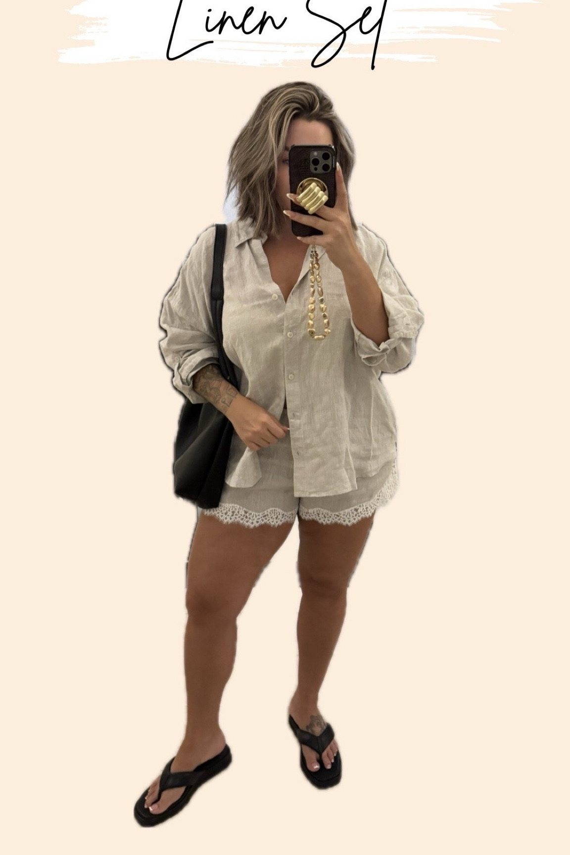 Wear as a set or as separates 

Wearing a size L in both top and bottom. I love the lace detail on these shorts so cute 😍 

Perfect for daytime styled with a flat sandal or dress it up and wear it at nighttime with a heel

Follow my shop @shaynaslife on the @shop.LTK app to shop this post and get my exclusive app-only content!

#liketkit 
@shop.ltk
https://liketk.it/6iCFN