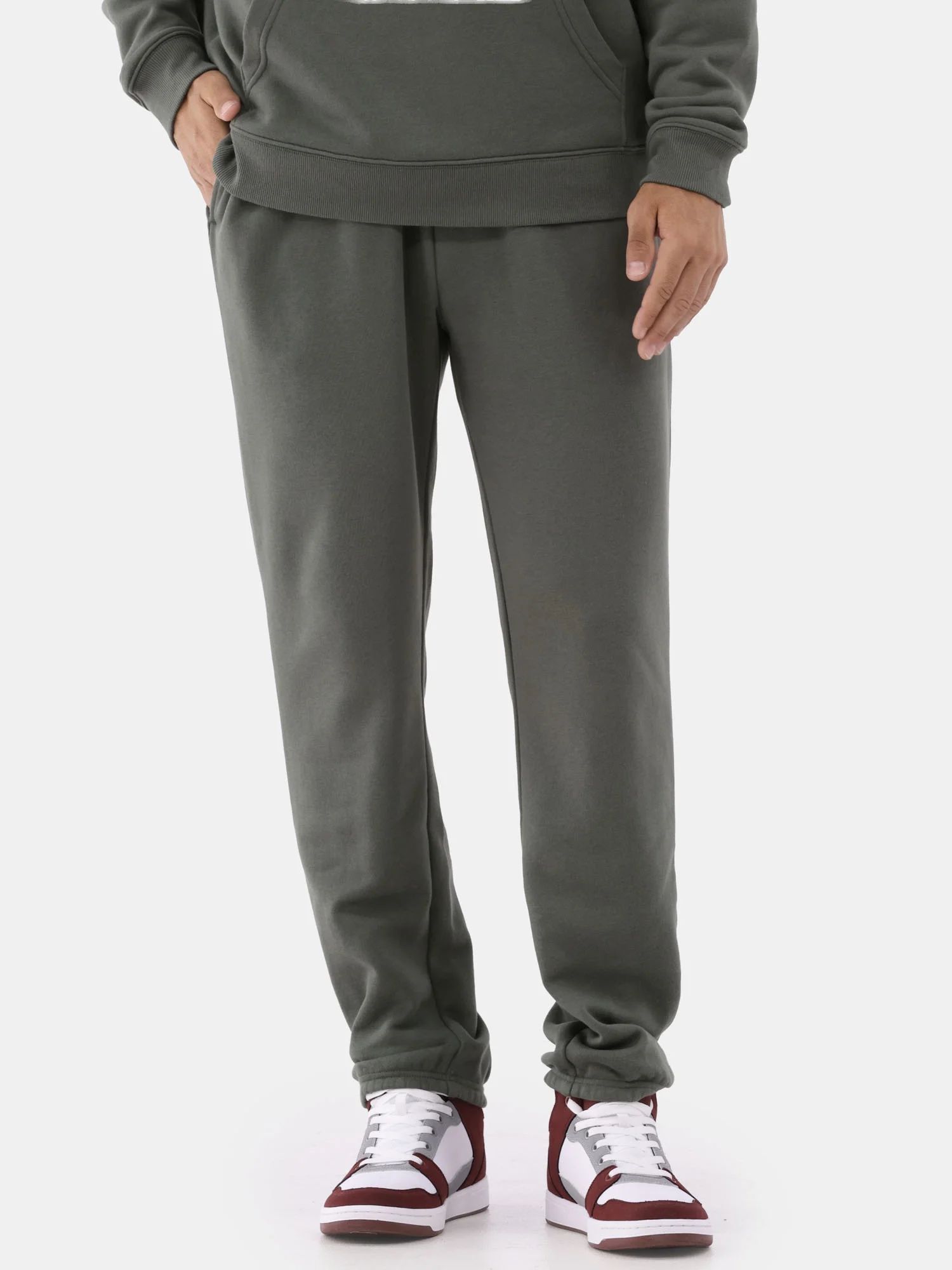 No Boundaries All Gender Fleece Jogger Pants, Men's Sizes XS-5XL | Walmart (US)