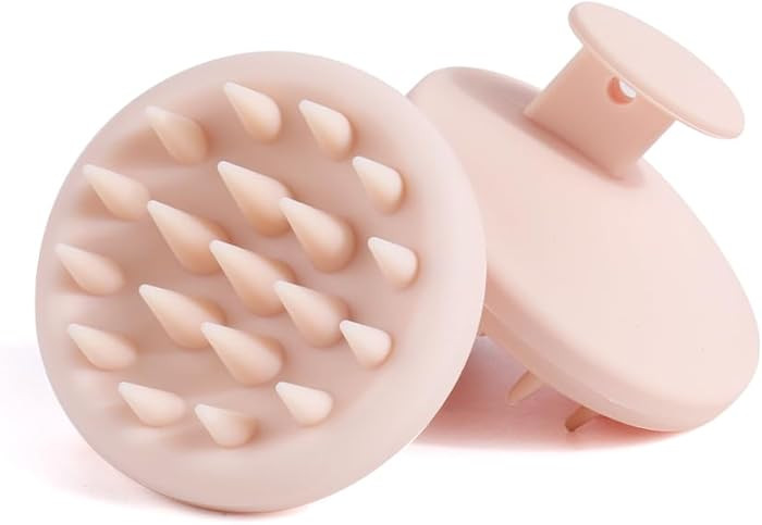 1Pcs Scalp Massager - Soft Silicone Shampoo Brush for Hair, Light Apricot : Amazon.co.uk: Health ... | Amazon (UK)