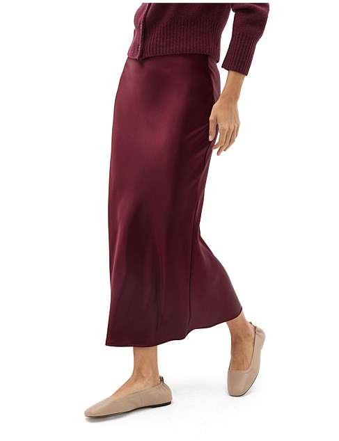 Seed Heritage Satin Slip Skirt | David Jones | David Jones (Australia & New Zealand)