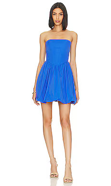 Amanda Uprichard Pompeo Dress in Cobalt from Revolve.com | Revolve Clothing (Global)