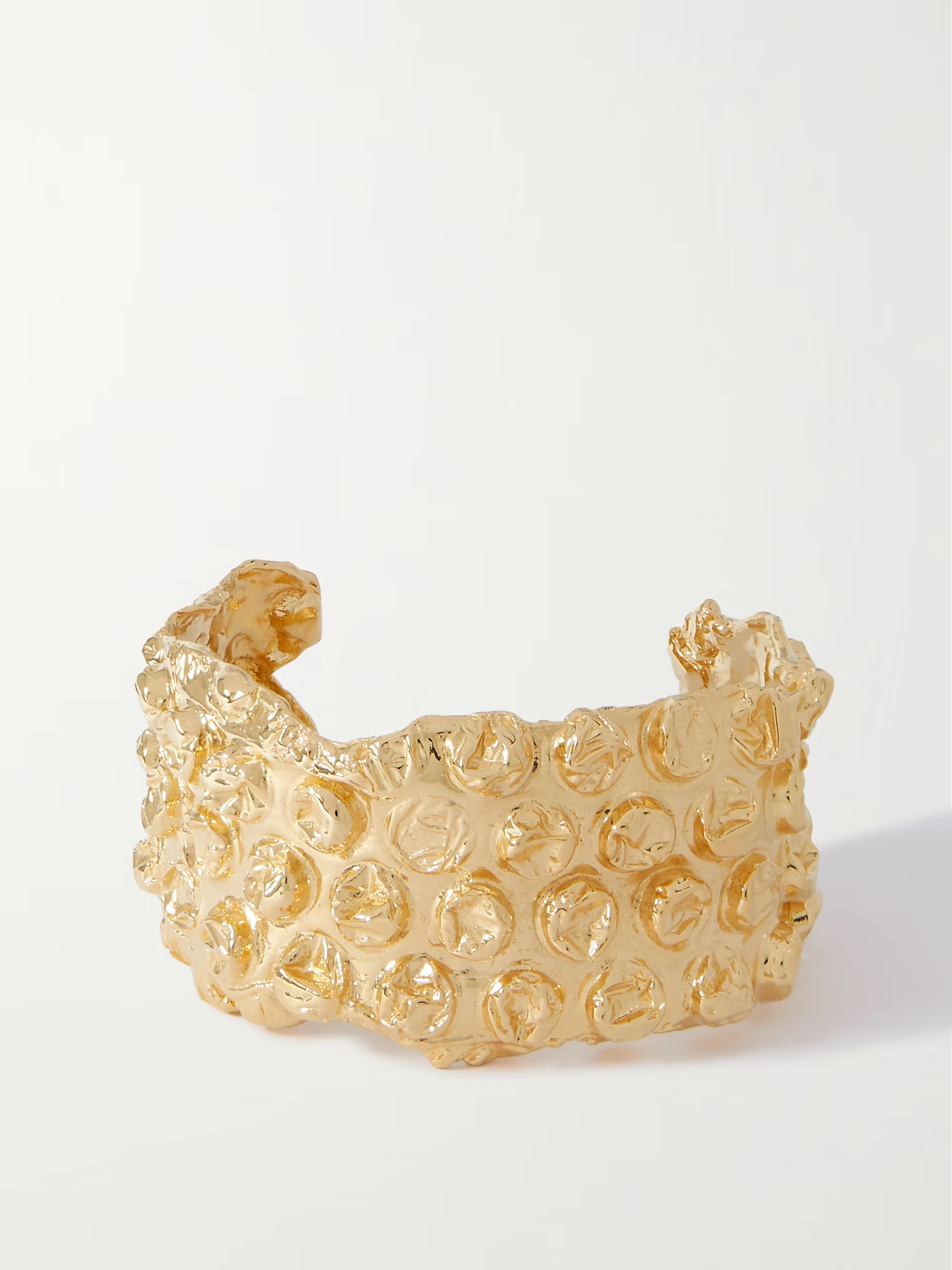 The Bubble To End All Bubbles gold-plated cuff | NET-A-PORTER APAC