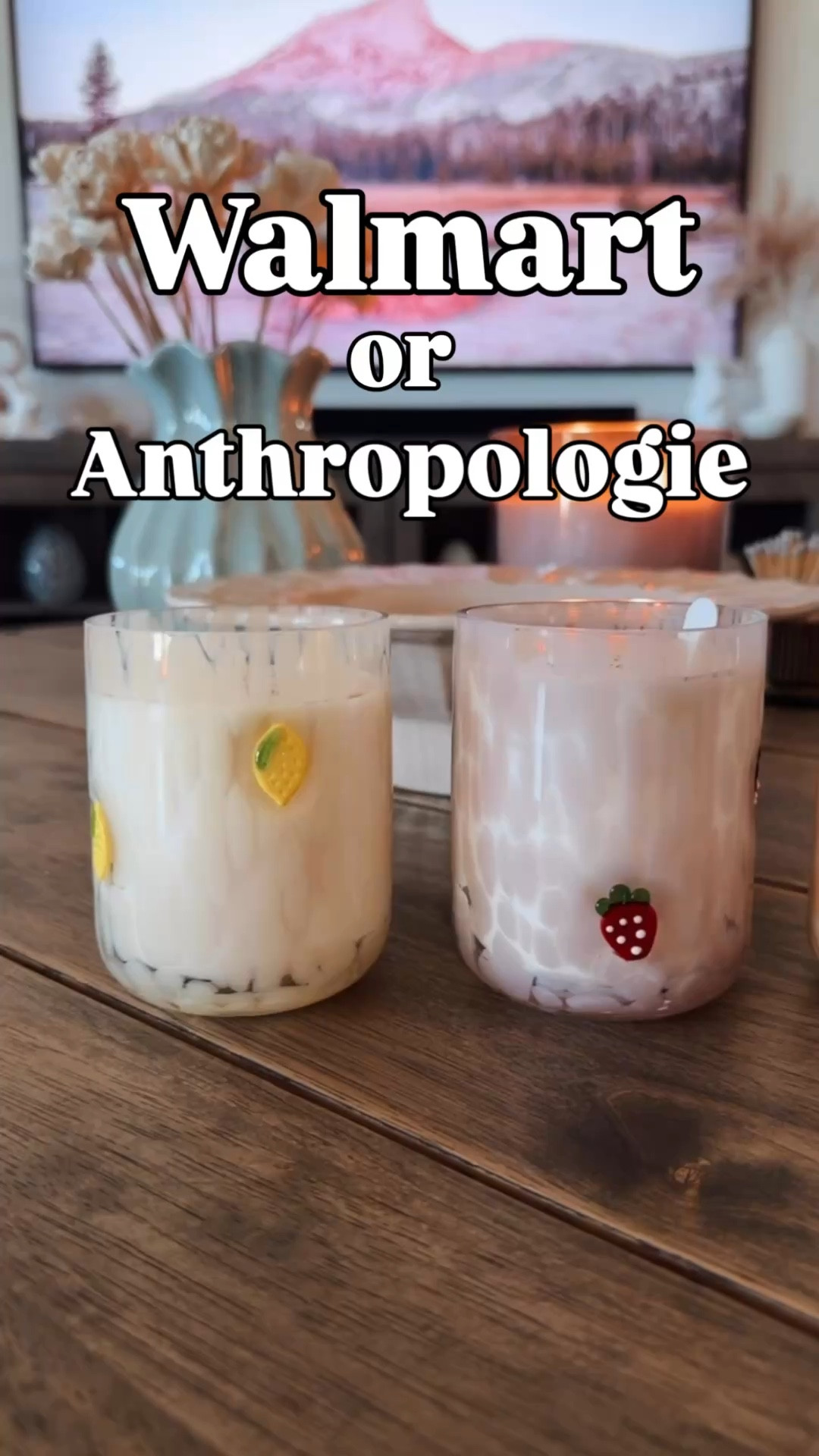 I still can’t believe these beautiful icon candles are from Walmart! Totally giving Anthro, but these are under $10! 🍋🍓🍊



#LTKdayinmylife #LTKHome #LTKOver40