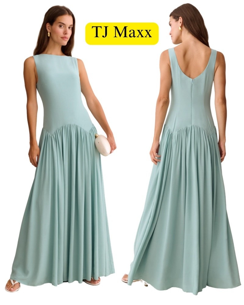 Blue drop waste, maxi dress on sale at TJ Maxx, designer, vines, wedding, guests, special occasion, Mother’s Day.

#LTKSaleAlert #LTKWedding #LTKMothersDay