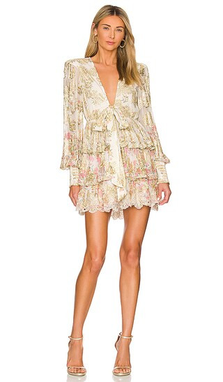 Short Dress in Off White | Revolve Clothing (Global)