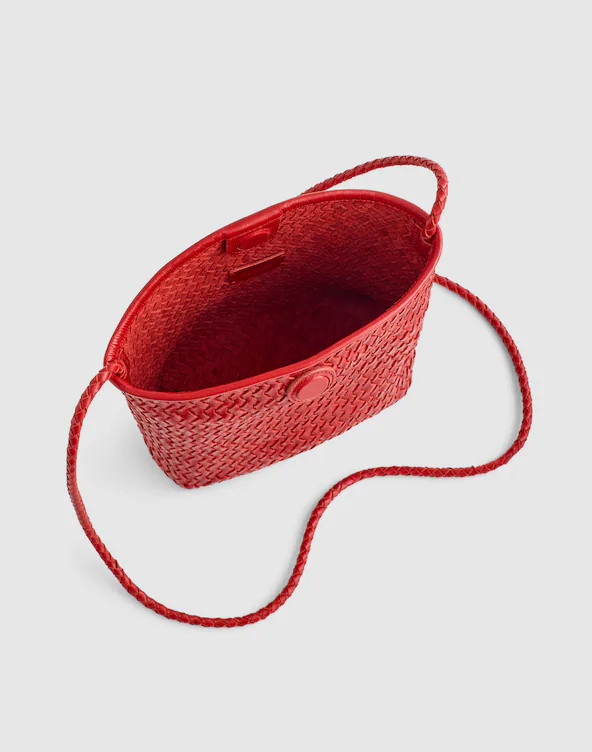 The Signature Woven Crossbody Bag | Madewell