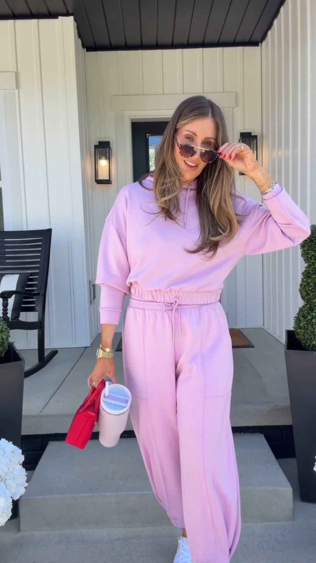 Walmart sale!! This matching loungewear set is my go-to for summer mornings or running errands. The lightweight fabric keeps it cozy yet breathable, and I love the relaxed fit for all-day comfort. Pair it with sneakers or slides for an effortless look that’s stylish and easy.

summer loungewear, casual outfit, cozy chic, Walmart fashion find, matching set, spring outfit idea, everyday style, comfy chic look, weekend outfit, easy outfit idea, purple loungewear, TheMomInStyle

#LTKSaleAlert #LTKTravel #LTKootd