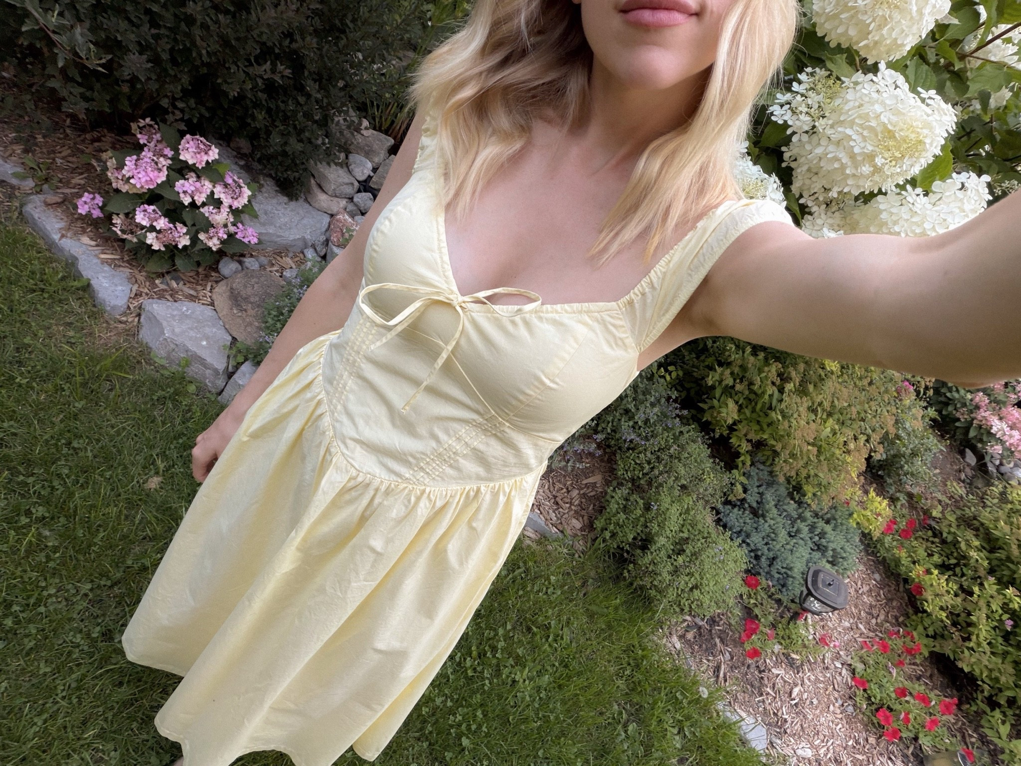 flattering and comfortable butter yellow midi dress, comes with built in bra. I’m wearing a size small 💛

#LTKpostpartum dress #LTKsummerfashion #LTKbutteryellow

#LTKsummer #LTKdresses #LTKstyletip