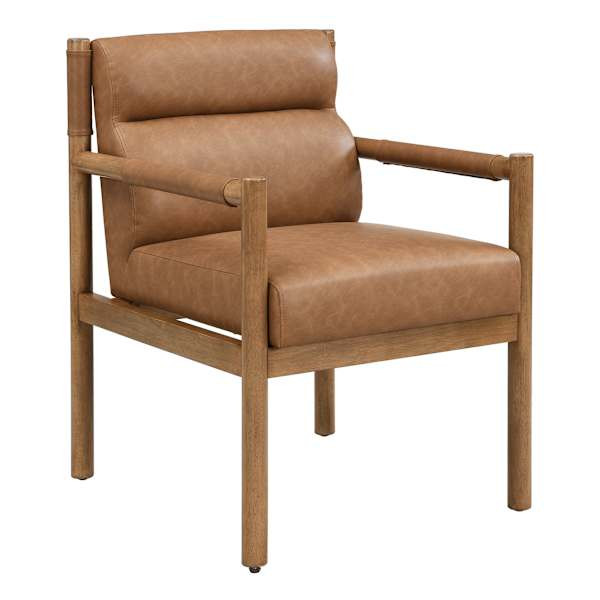 Rhodes Dining Chair, Cognac | At Home