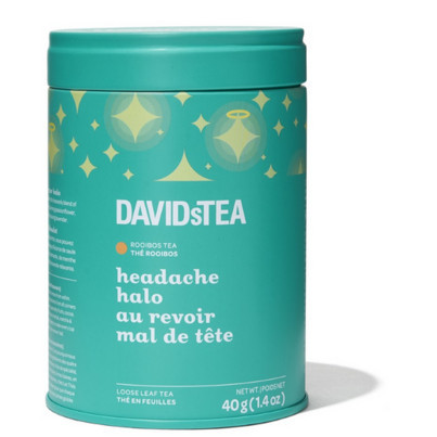 DAVIDsTEA Loose Leaf Tea Tin Headache Halo | Well.ca